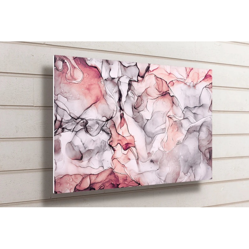 Abstract Alcohol Ink Wall Art UV Direct Aluminum Print Australian Made Quality