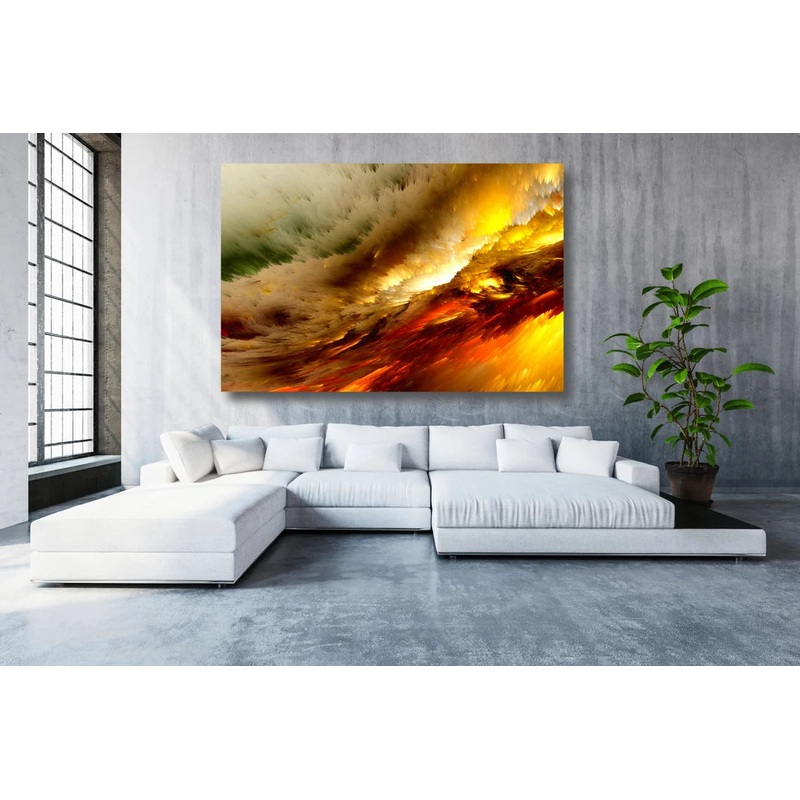 Abstract Clouds UV Direct Aluminum Print Australian Made Quality
