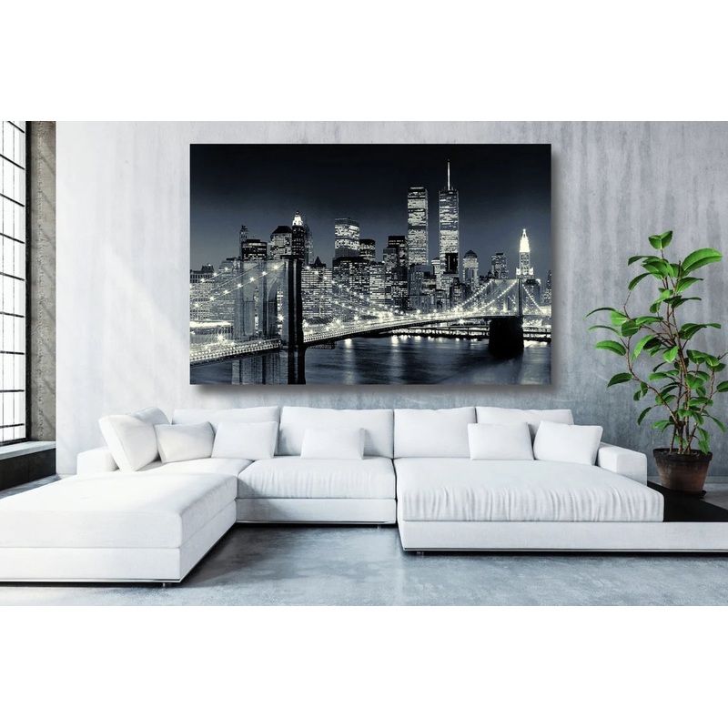Brooklyn Bridge New York UV Direct Aluminum Print Australian Made Quality