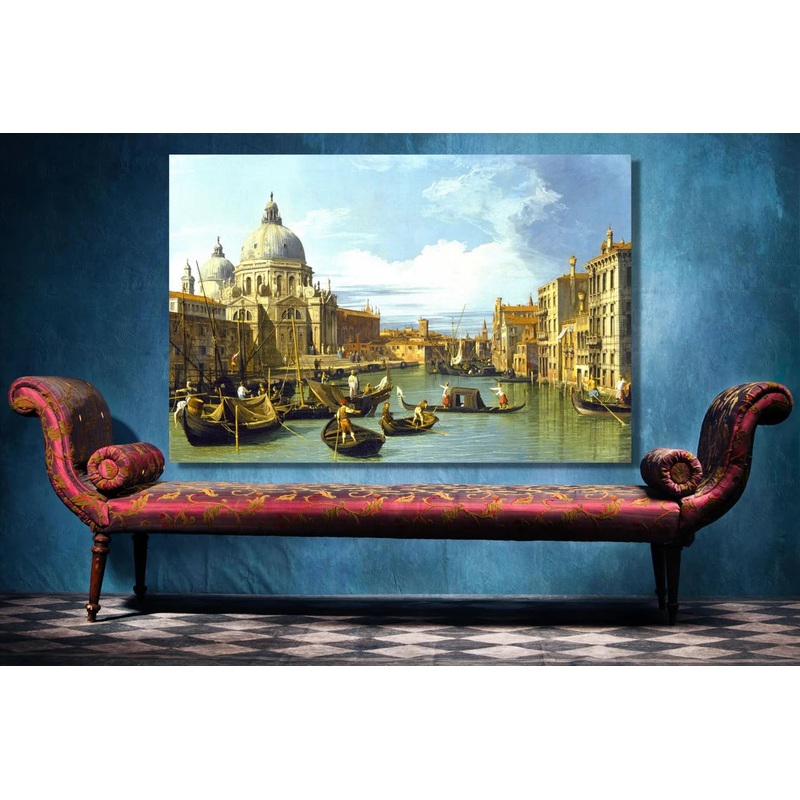 Canaletto, The Entrance UV Direct Aluminum Print Australian Made Quality