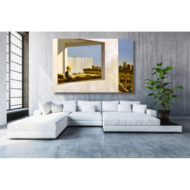 Edward Hopper, Essay UV Direct Aluminum Print Australian Made Quality