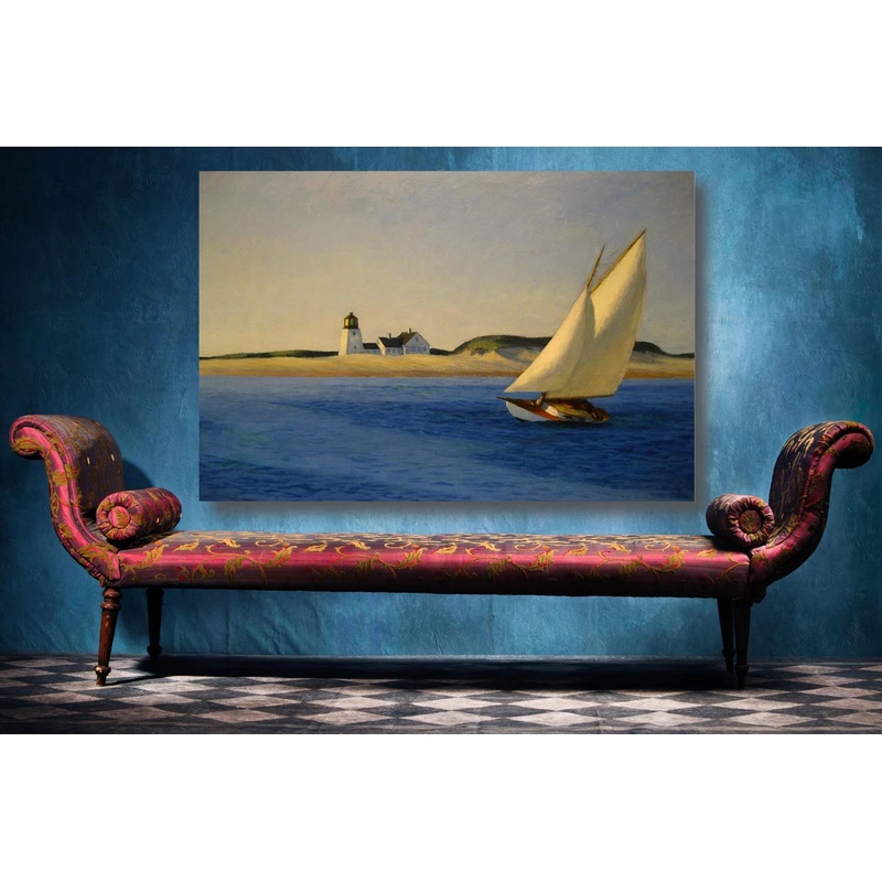 Edward Hopper, The Long Leg UV Direct Aluminum Print Australian Made Quality