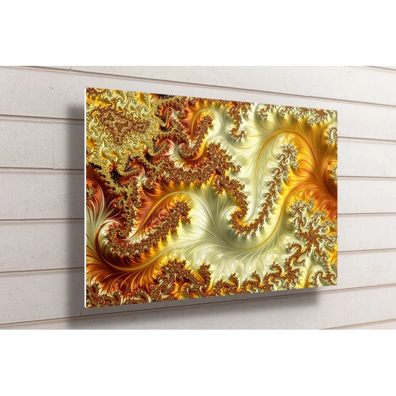 Fractal Art Abstract UV Direct Aluminum Print Australian Made Quality