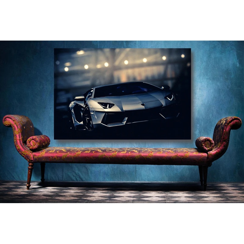 Lamborghini Supercar Wall Art UV Direct Aluminum Print Australian Made Quality