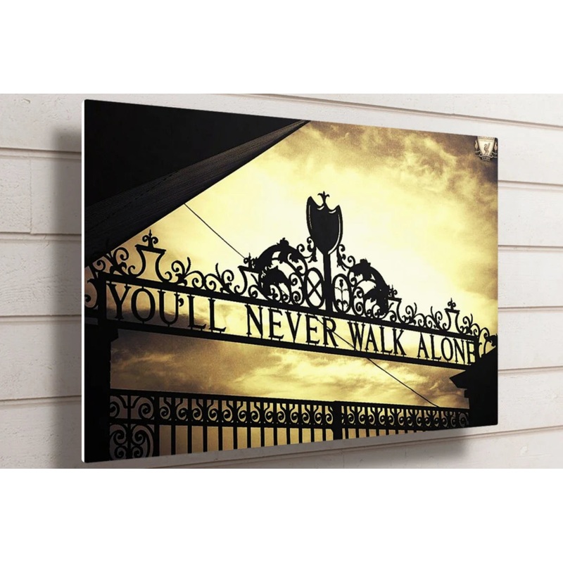 Liverpool Shankly Gates Anfield UV Direct Aluminum Print Australian Made Quality