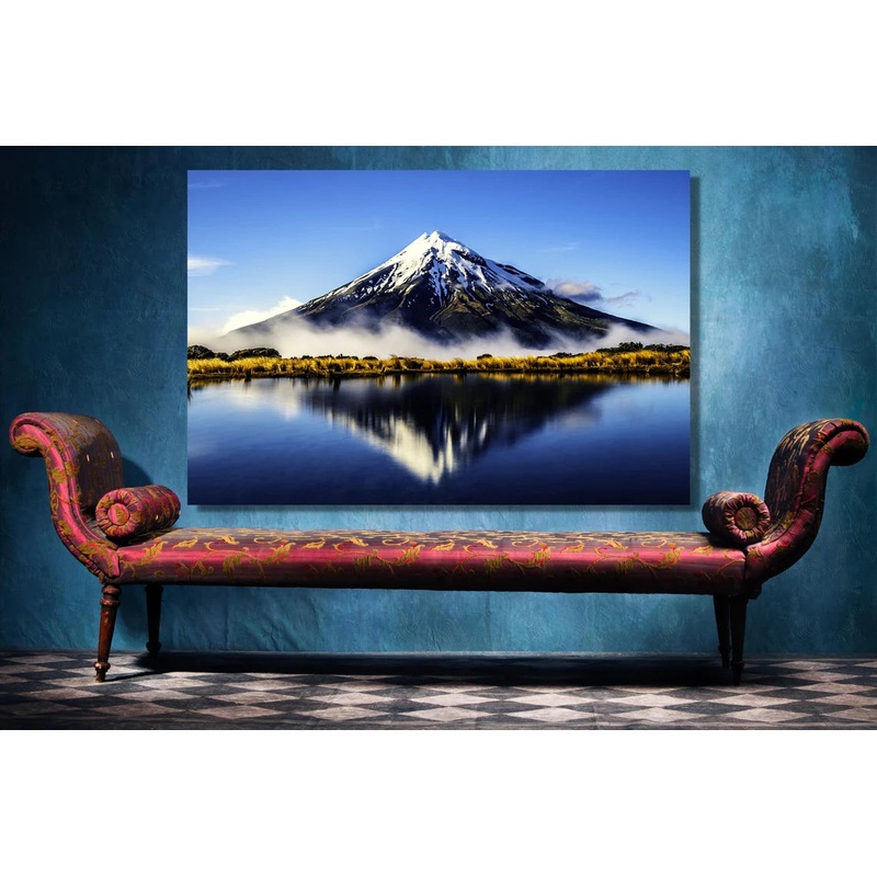 Mount Taranaki UV Direct Aluminum Print Australian Made Quality