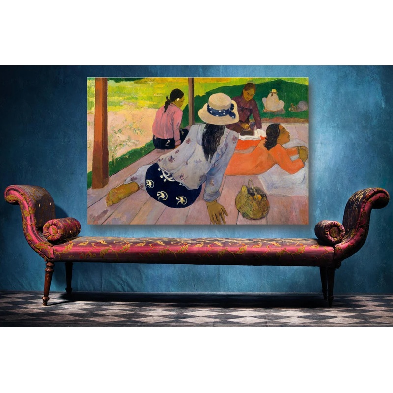 Paul Gauguin, The Siesta UV Direct Aluminum Print Australian Made Quality