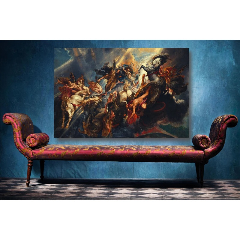 The Fall Of Phaeton UV Direct Aluminum Print Australian Made Quality