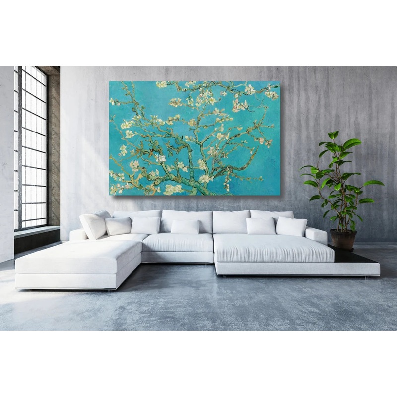 Vincent Van Gogh, Almond Blossom UV Direct Aluminum Print Australian Made Quality