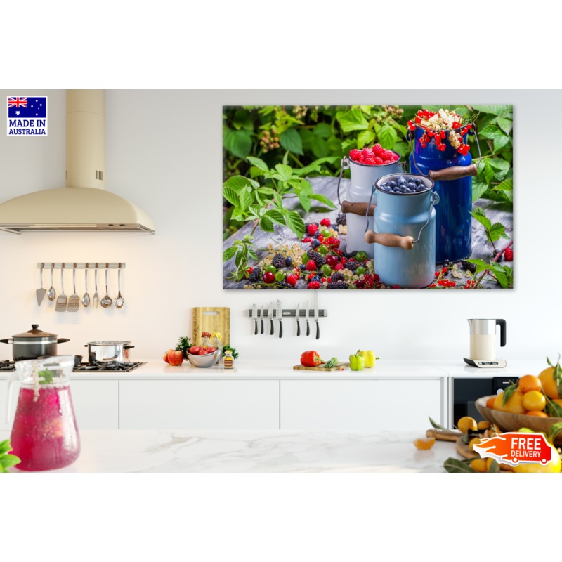 Berries in Bottles Stunning Photograph Print 100% Australian Made