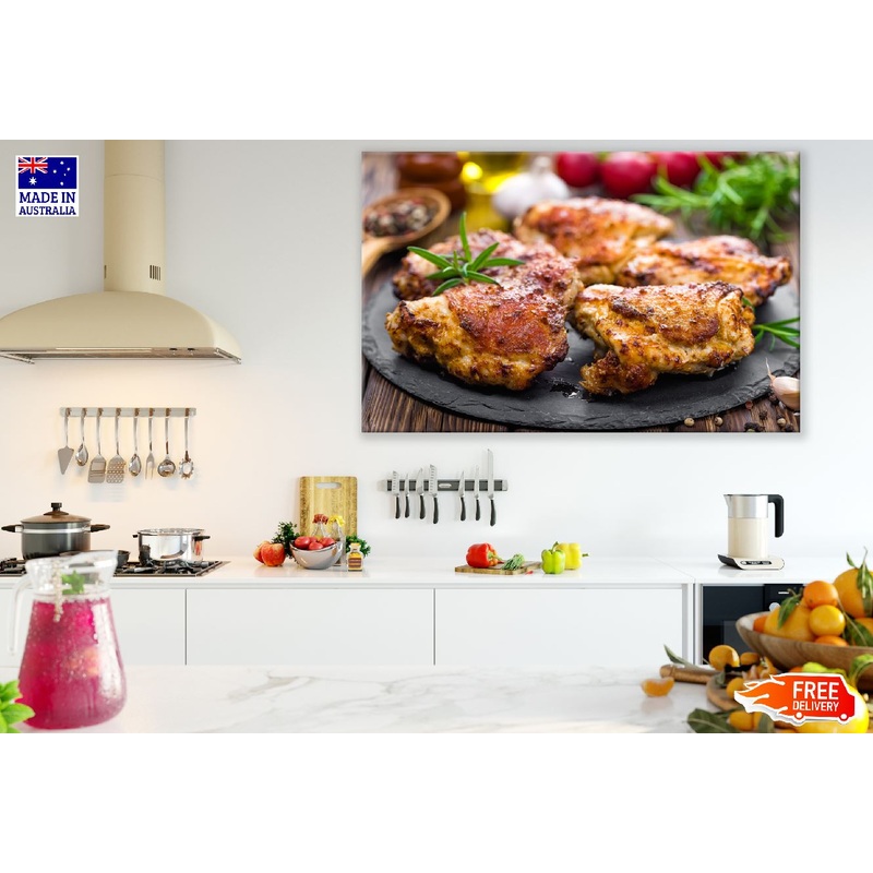 Chicken Thighs Closeup Photograph Print 100% Australian Made