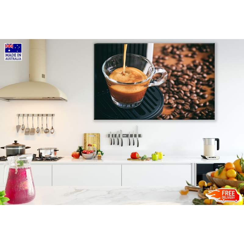 Coffee Cup & Seeds Photograph Print 100% Australian Made