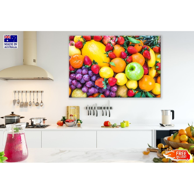 Fresh Fruit Closeup Photograph Print 100% Australian Made