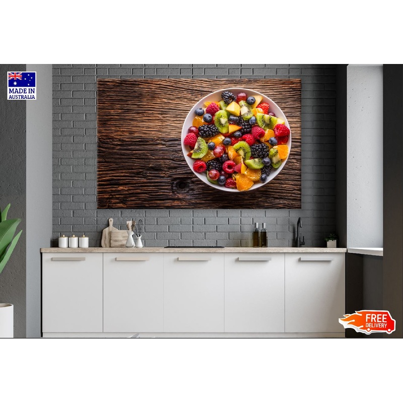Fresh Fruit Salad Mixed Tropical Photograph Print 100% Australian Made