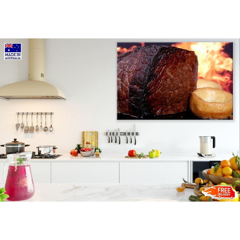 Meat Food Closeup Photograph Print 100% Australian Made