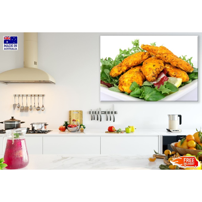 Ness Chicken Tenders Salad Photograph Print 100% Australian Made