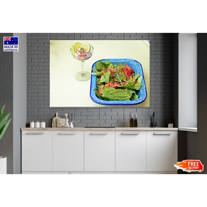 Salad Dish Food Photograph Print 100% Australian Made