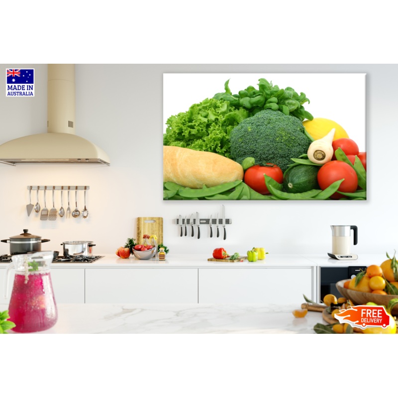 Vegetables Kitchen & Restaurant Print 100% Australian Made