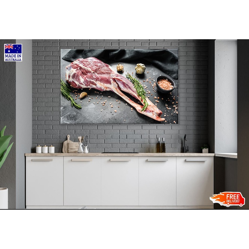 Whole Lamb Leg Organic Meat Photograph Print 100% Australian Made