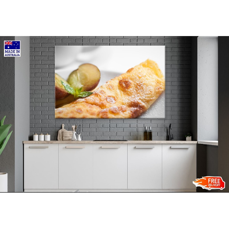 Cheesy Garlic Bread Closeup Photograph Print 100% Australian Made