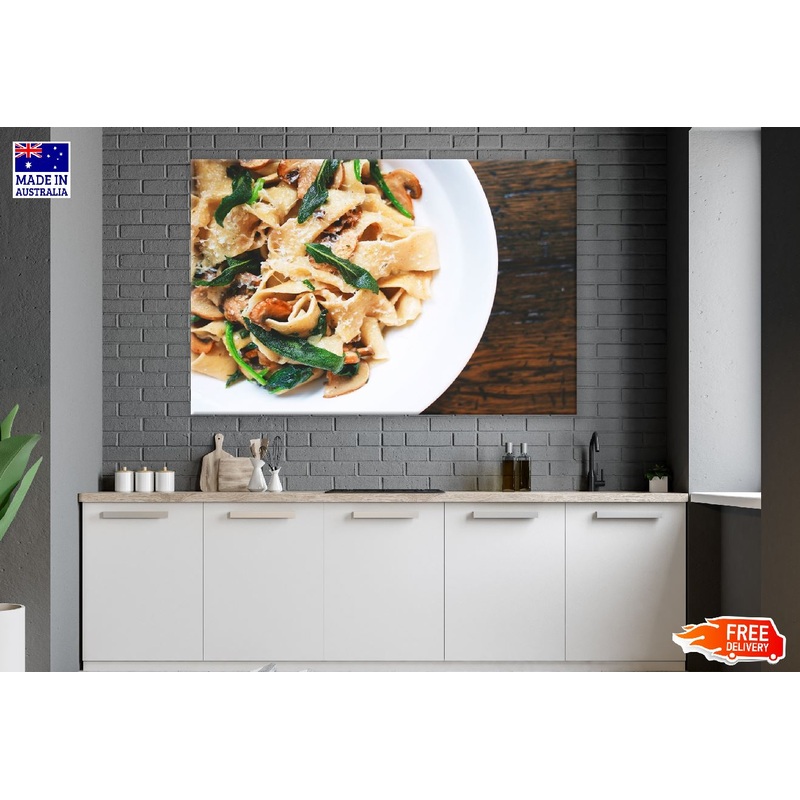 Italian Fresh Pasta Closeup Photograph Print 100% Australian Made